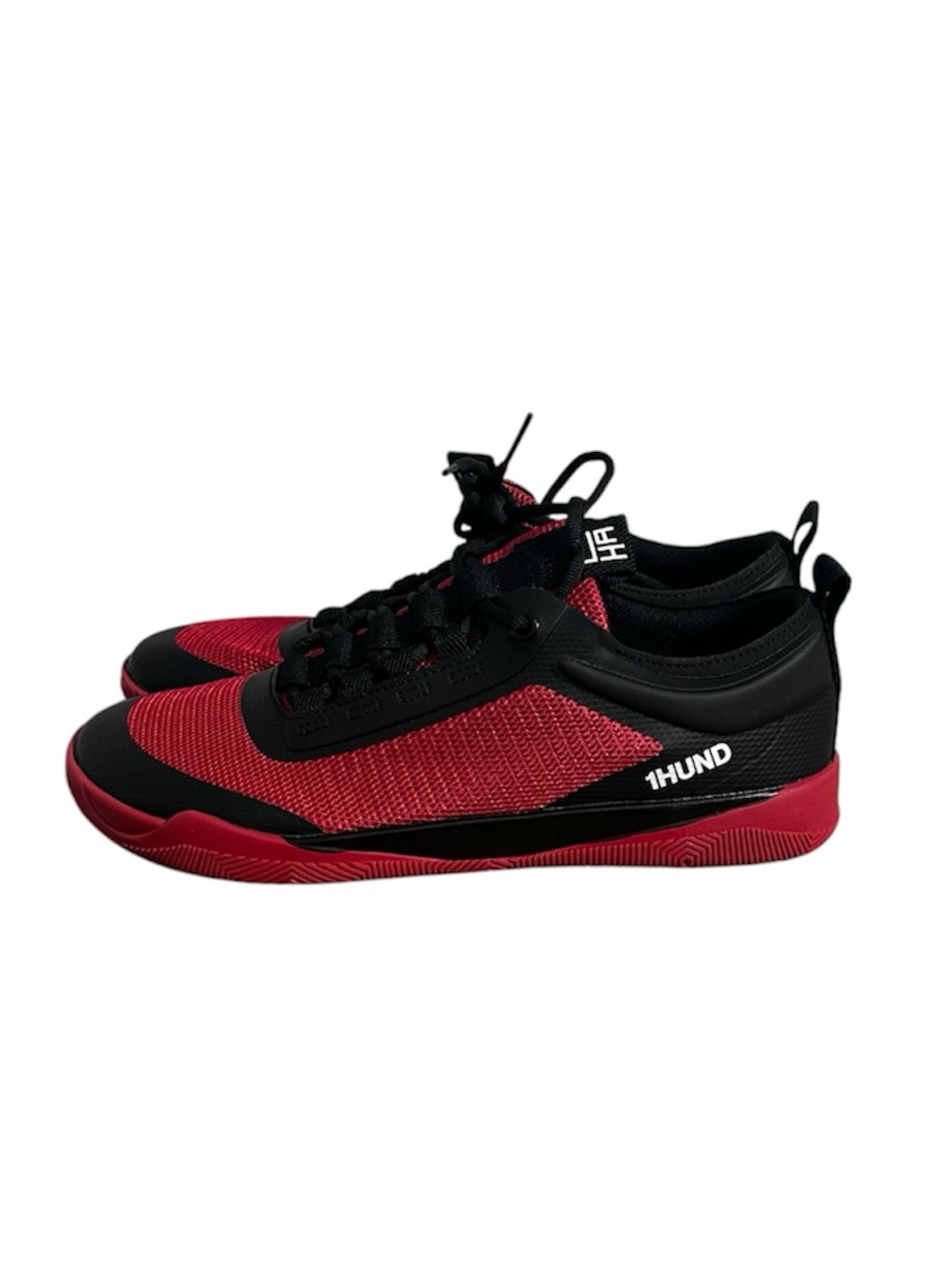NWT 1Hund Red & Black Aero Lux Barefoot Athletic Trainers Lifting Shoes | SZ 8